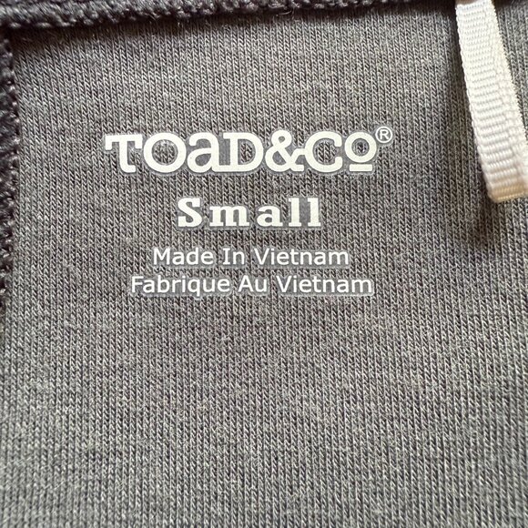 Toad & Co Size S Gray Intermosso Long Sleeve Boat Neck Knee-Length Dress - Picture 7 of 16